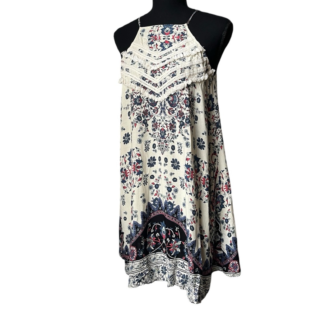 En Crème Bohemian Sleeveless Dress